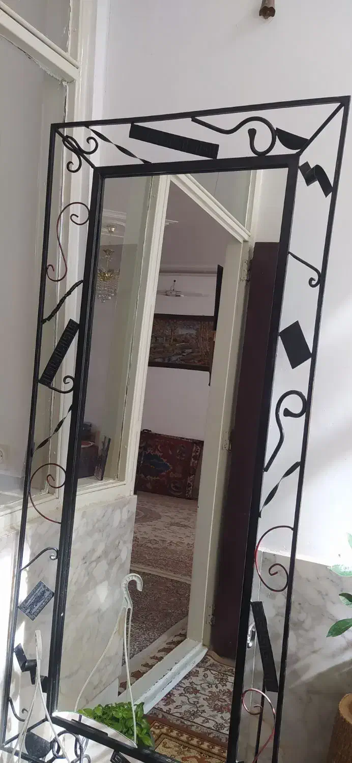 دوعددآینه یکیش 1800یکیش 1300|آینه|خمین, |دیوار