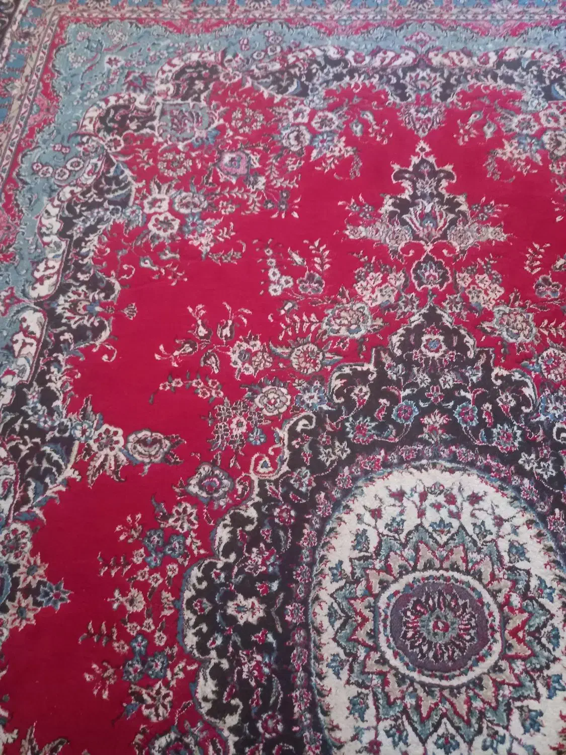 قالی دوازده متری|فرش|بروجن, |دیوار