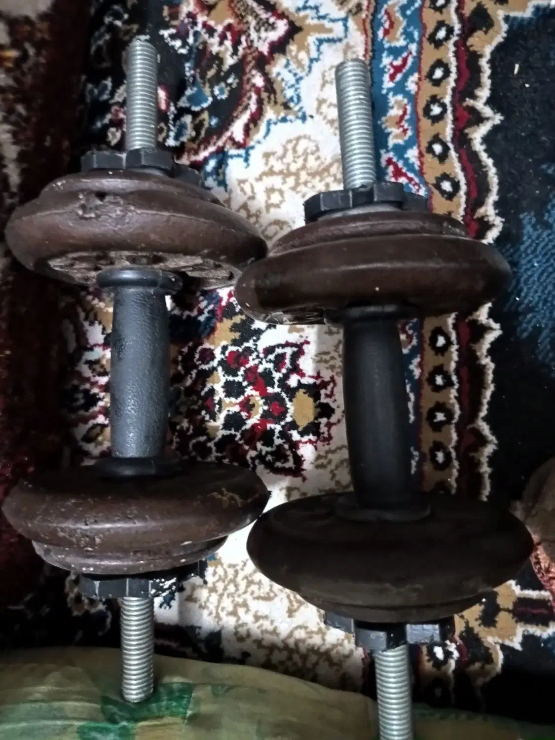 دمبل آهنی 10ک|تجهیزات ورزشی|مشهد, امیر آباد|دیوار