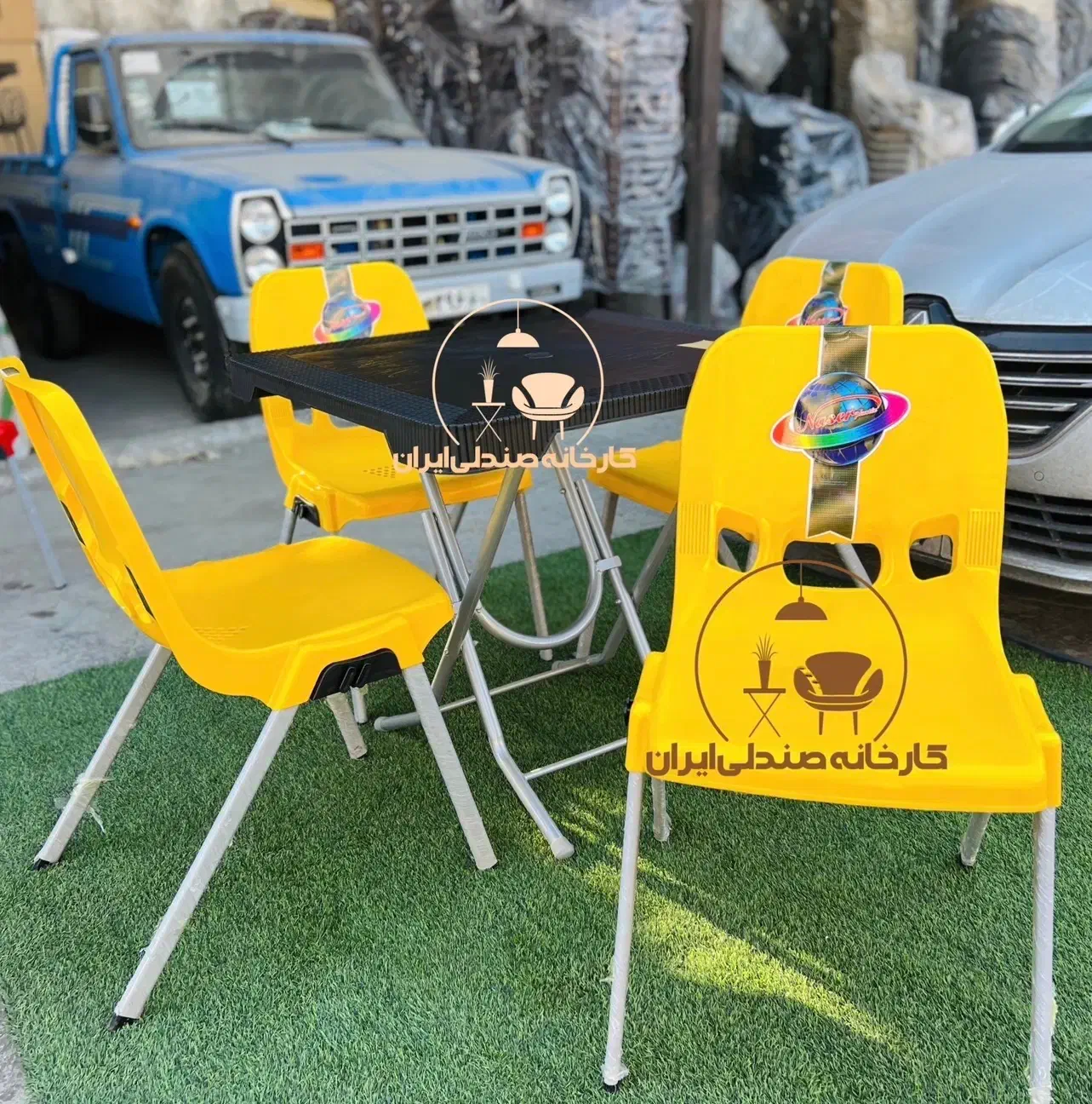 صندلی پلاستیکی باغی ویلا کیمیا|میز و صندلی غذاخوری|سرپل ذهاب, |دیوار