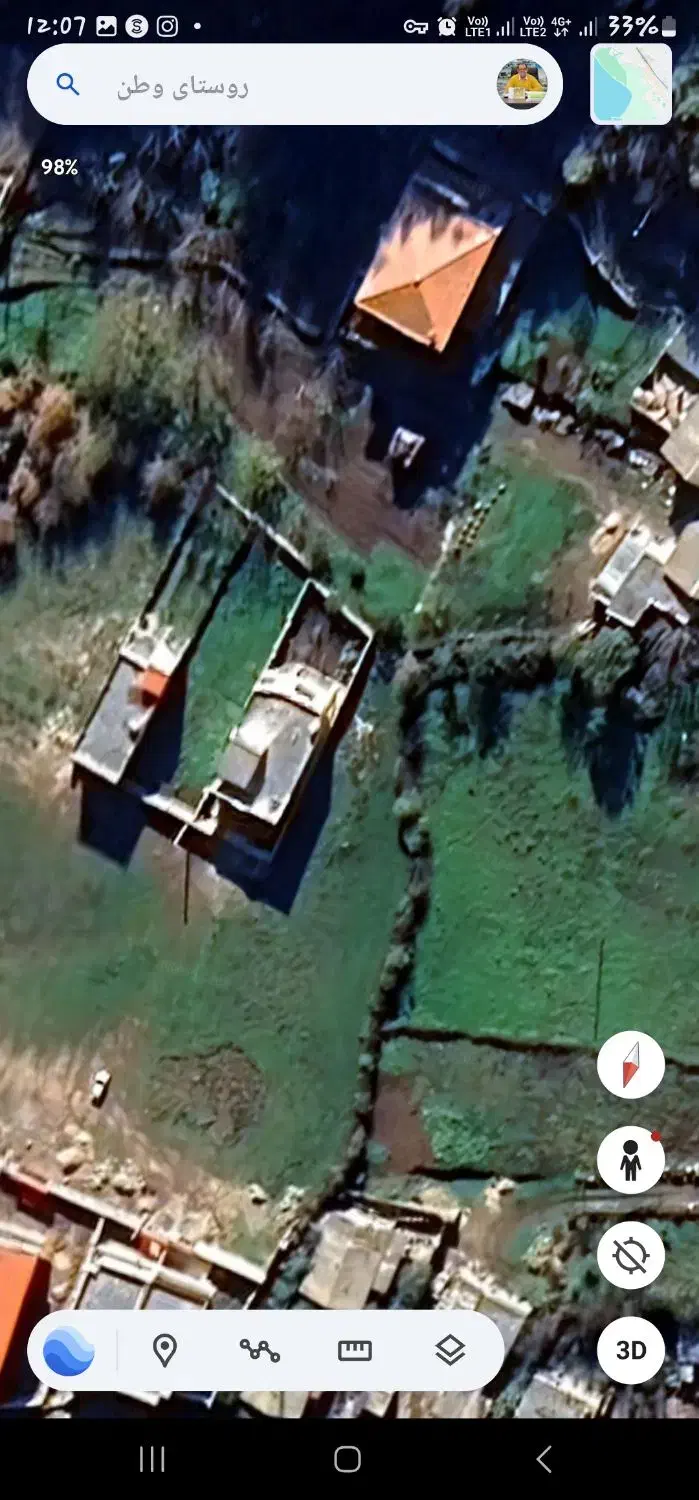 زمین مسکونی در روستای زیبای وطت|فروش زمین و ملک کلنگی|آزادشهر, |دیوار