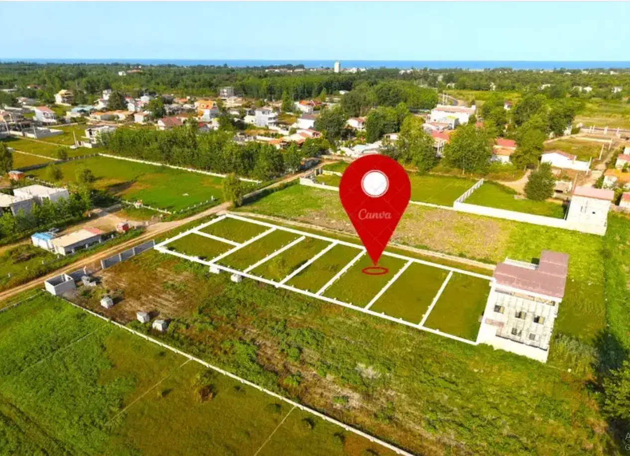 قطعه مسکونی با مدارک شسته رفته و اقساط 6ماهه|فروش زمین و ملک کلنگی|لاهیجان, قیام|دیوار