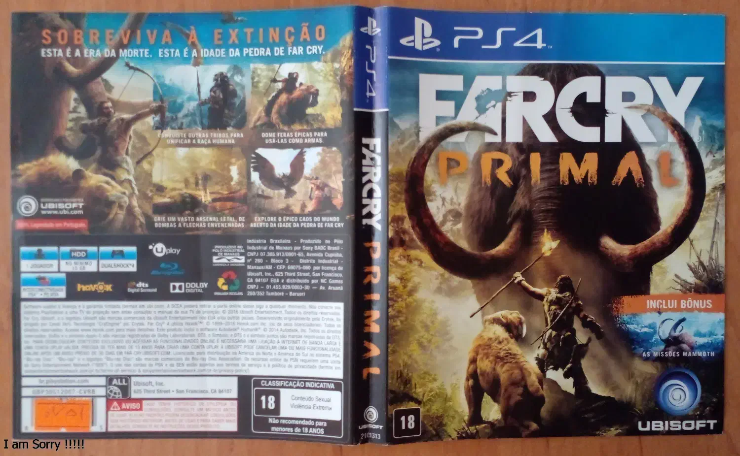 CD PS4 بازی فارکرای پریمال|کنسول، بازی ویدئویی و آنلاین|تهران, مجیدیه|دیوار