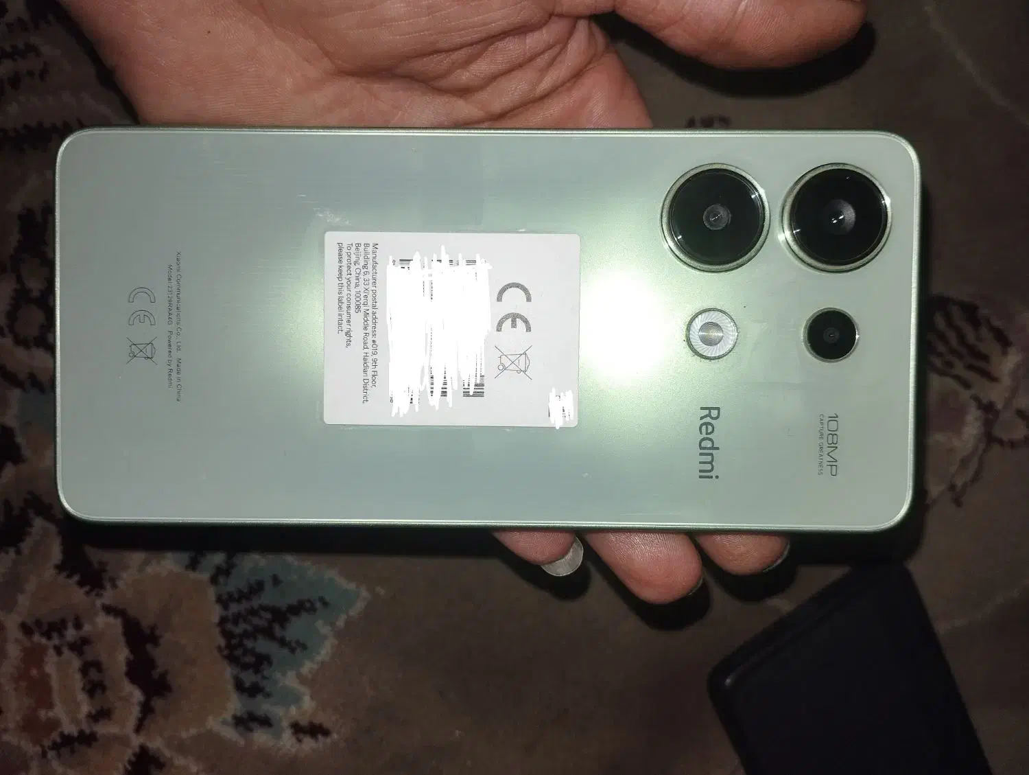 گوشی شیائومی ردمی نوت 13|موبایل|مشهد, شهید قربانی|دیوار