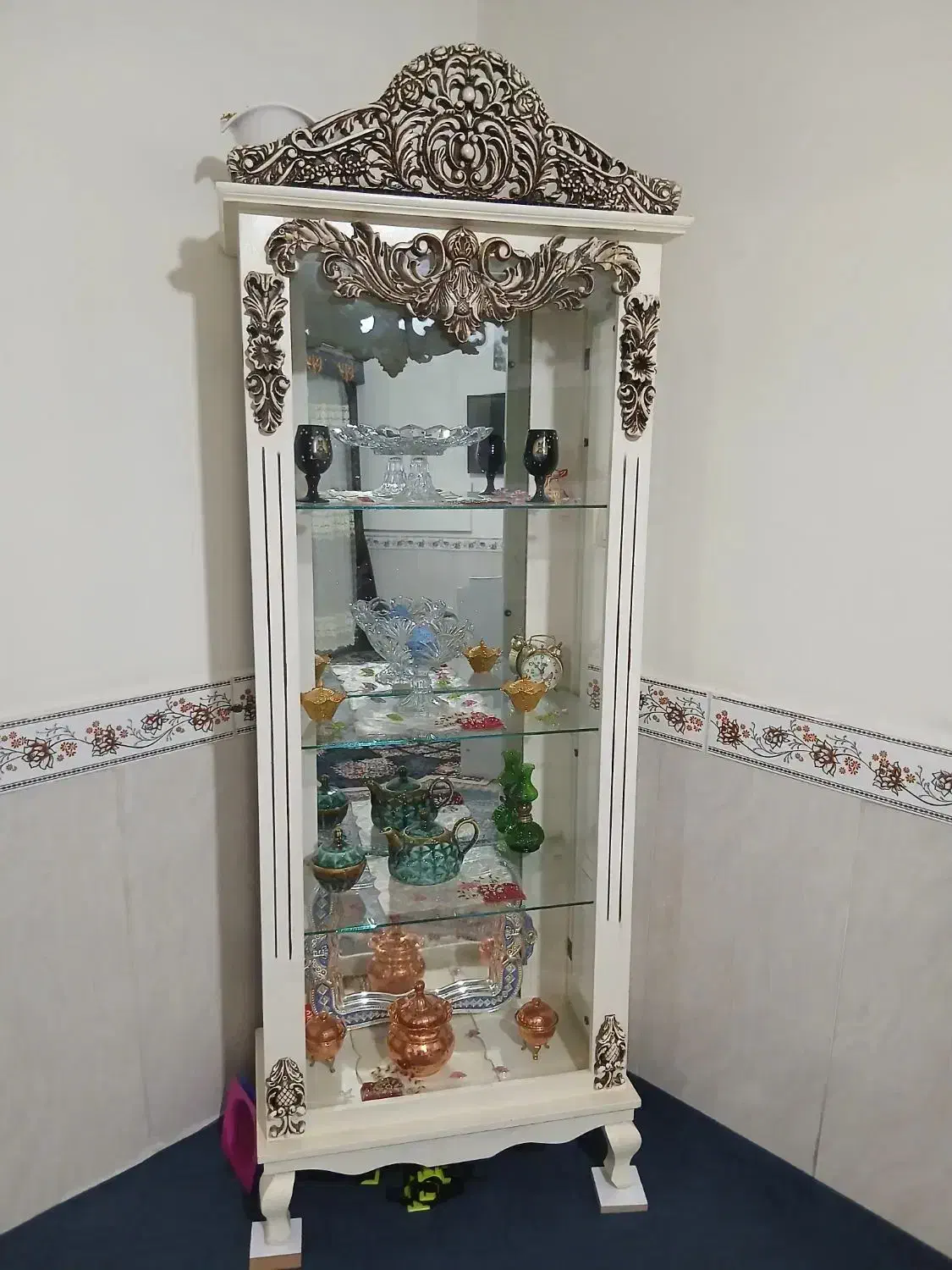 بوفه چوبی|بوفه، ویترین، کنسول|زنجان, |دیوار