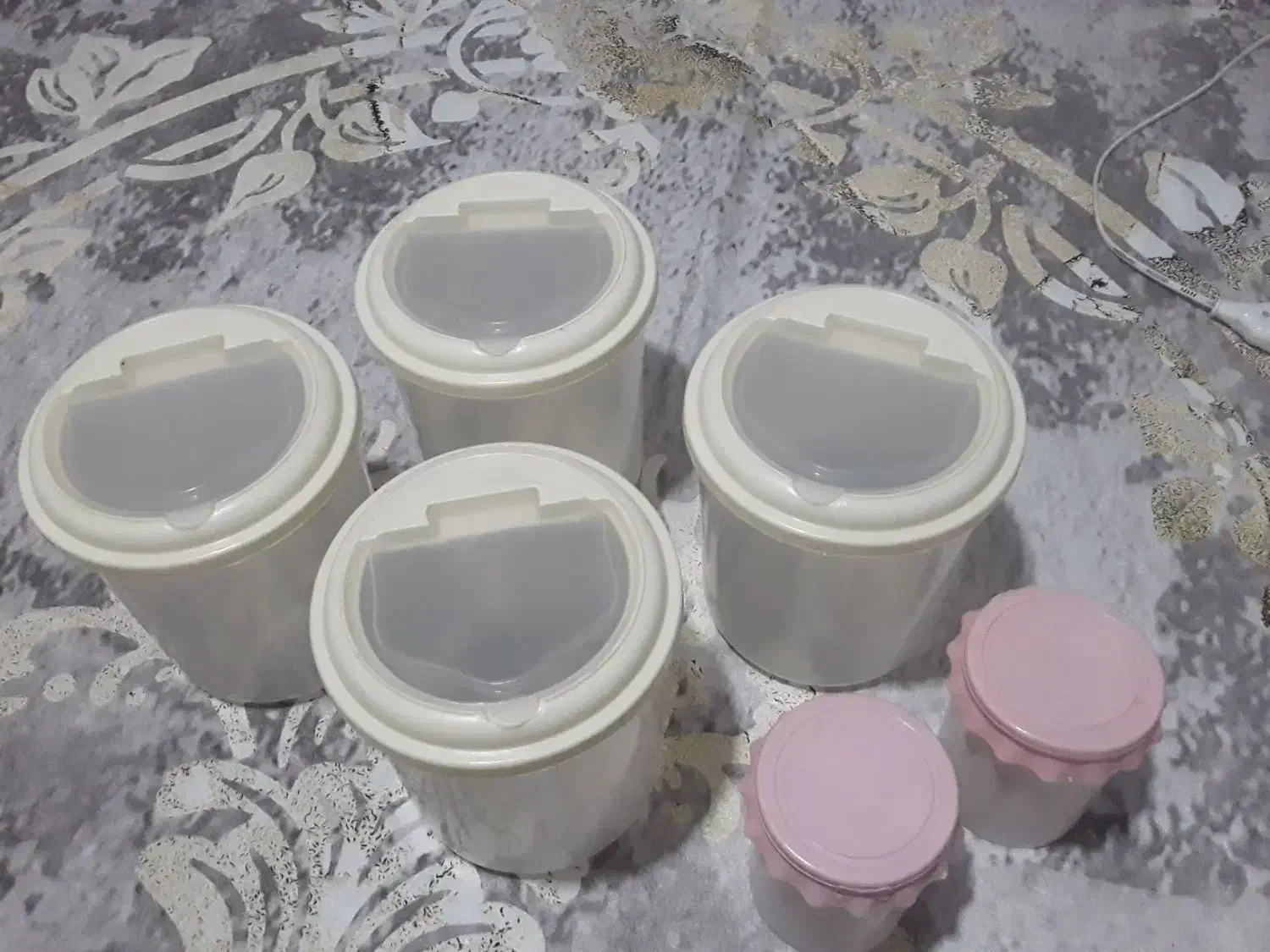 سطل حبوبات و چای|ظروف نگهدارنده، پلاستیکی، یک‌بارمصرف|مشهد, حضرت حجت|دیوار