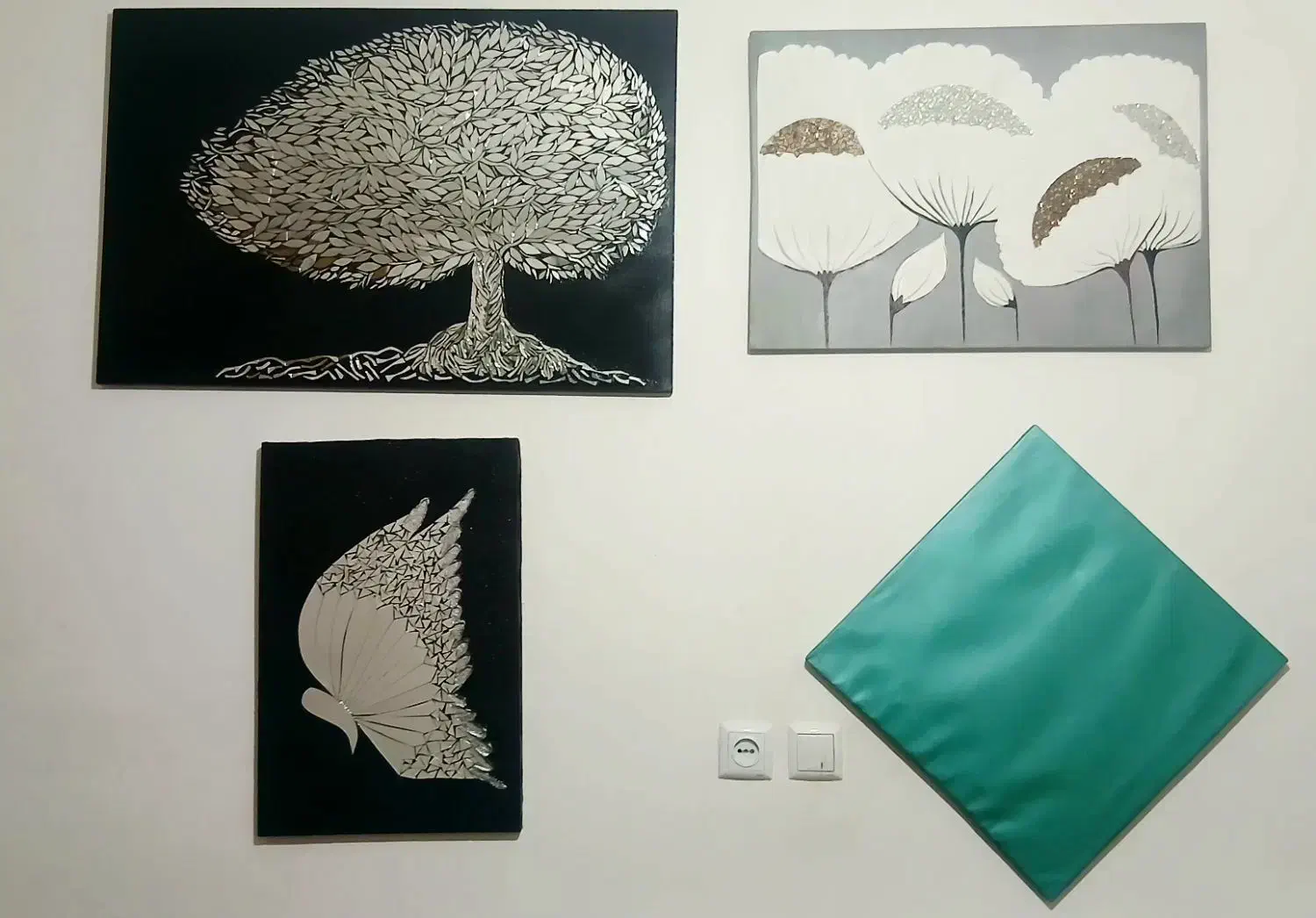 حراج تابلو دکوری آینه کاری|تابلو، نقاشی، عکس|قرچک, زیبا شهر|دیوار