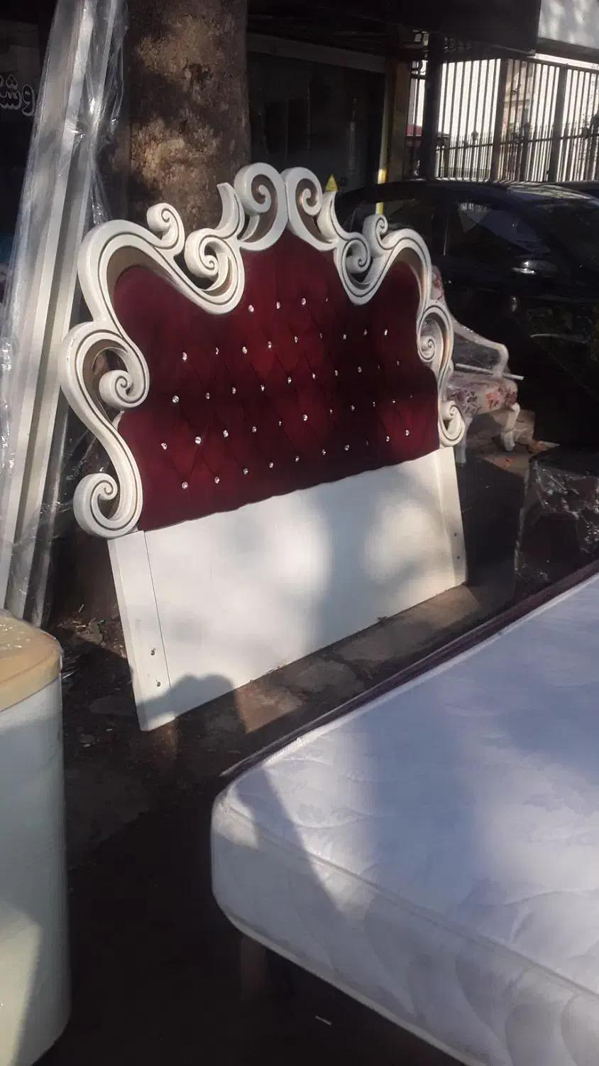 تخت دونفر سالم باضمانت|تخت و سرویس خواب|چورزق, |دیوار