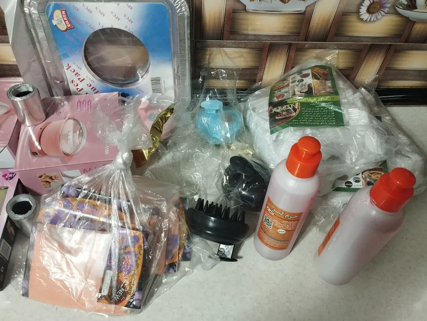 ارزان سرای خانگی گل رز|لوازم نظافت|مبارکه, |دیوار