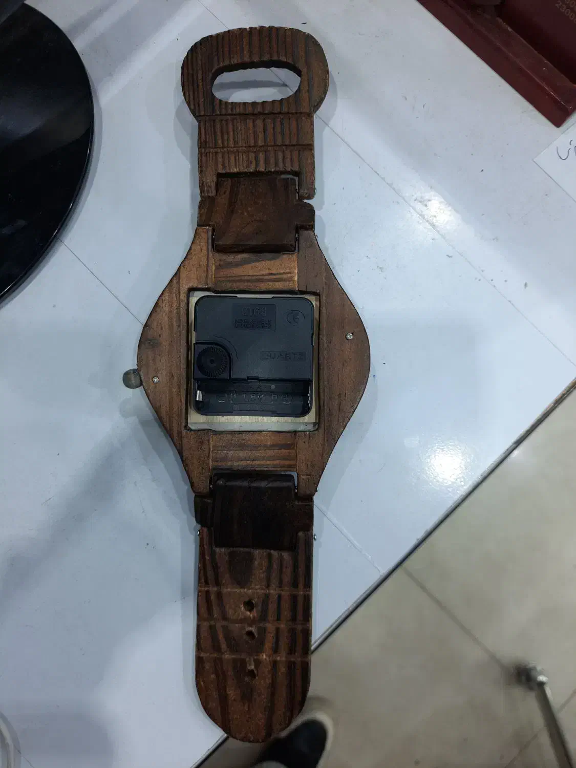 ساعت دیواری طرح مچی|ساعت دیواری و تزئینی|آباده, |دیوار