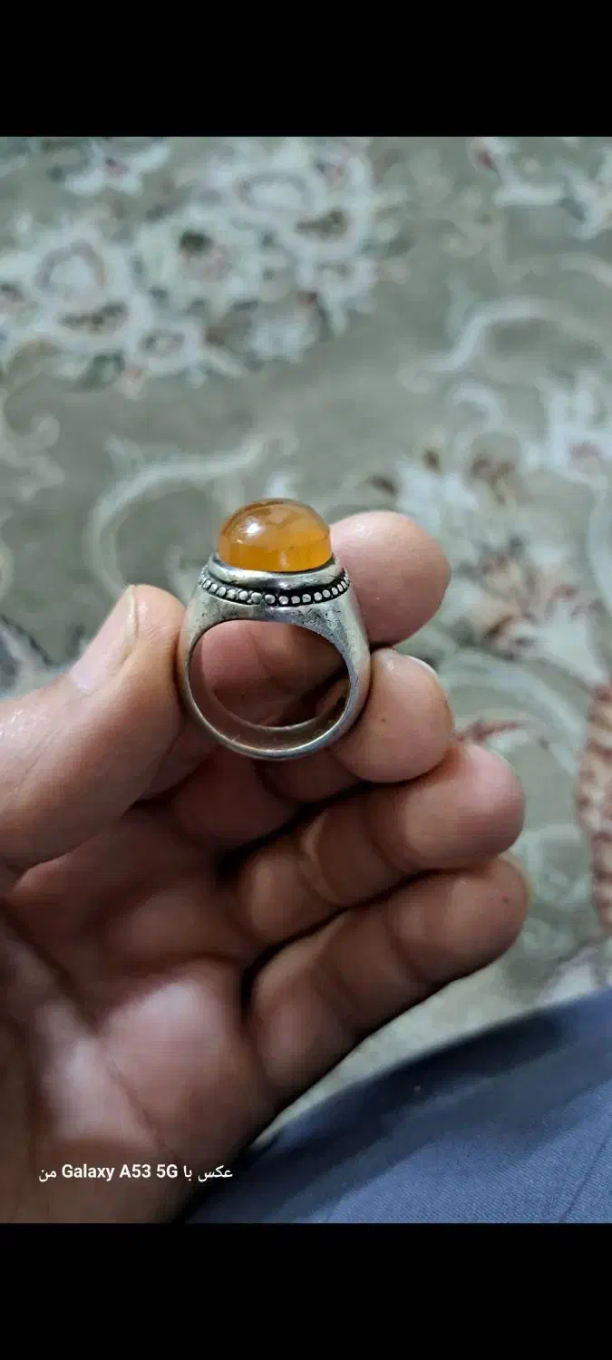 ۲عددانگشتر فیروزه وحقیق سنگین|جواهرات|مشهد, گلبرگ شمالی|دیوار