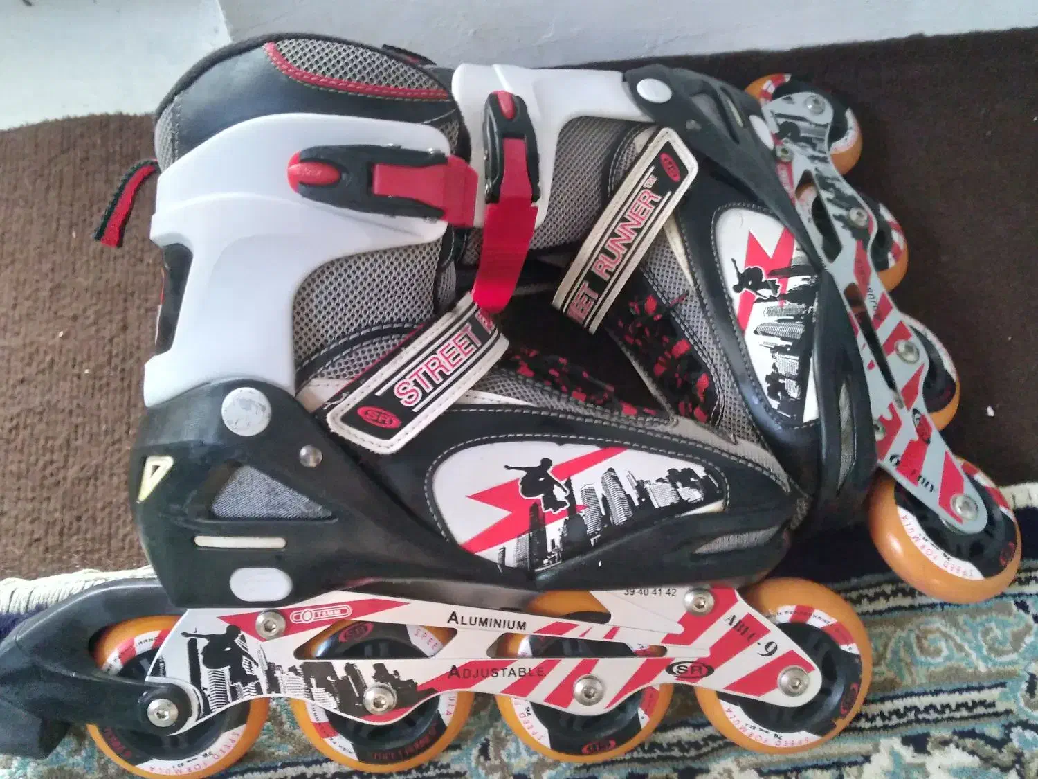 اسکیت Street Runner سایز ۳۹ تا ۴۲ (قابل تنظیم)|دوچرخه، اسکیت، اسکوتر|آستارا, |دیوار