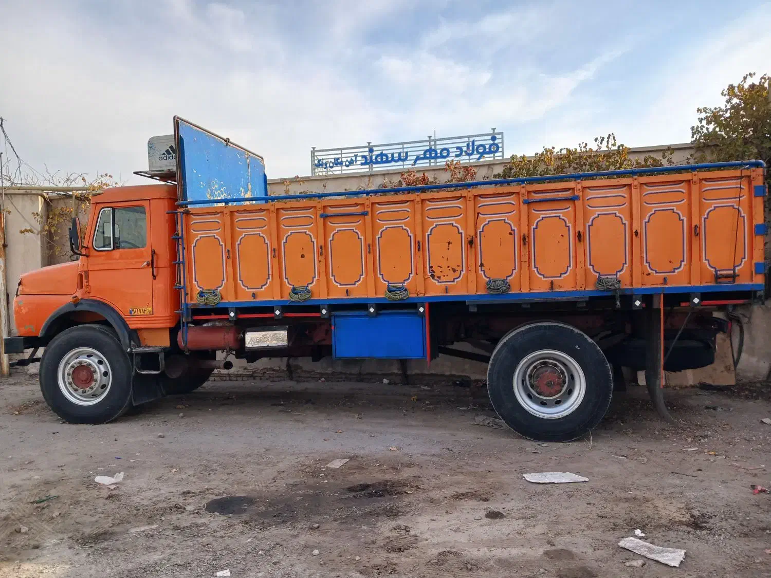 بنز تک باری در نمایشگاه صفا تبریز|خودرو سنگین|تبریز, |دیوار