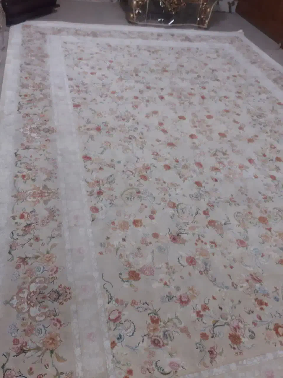 دوتخته فرش۹متری۱۲۰۰شانه با کناره بهشتی تبریز|فرش|تهران, بلوار کشاورز|دیوار