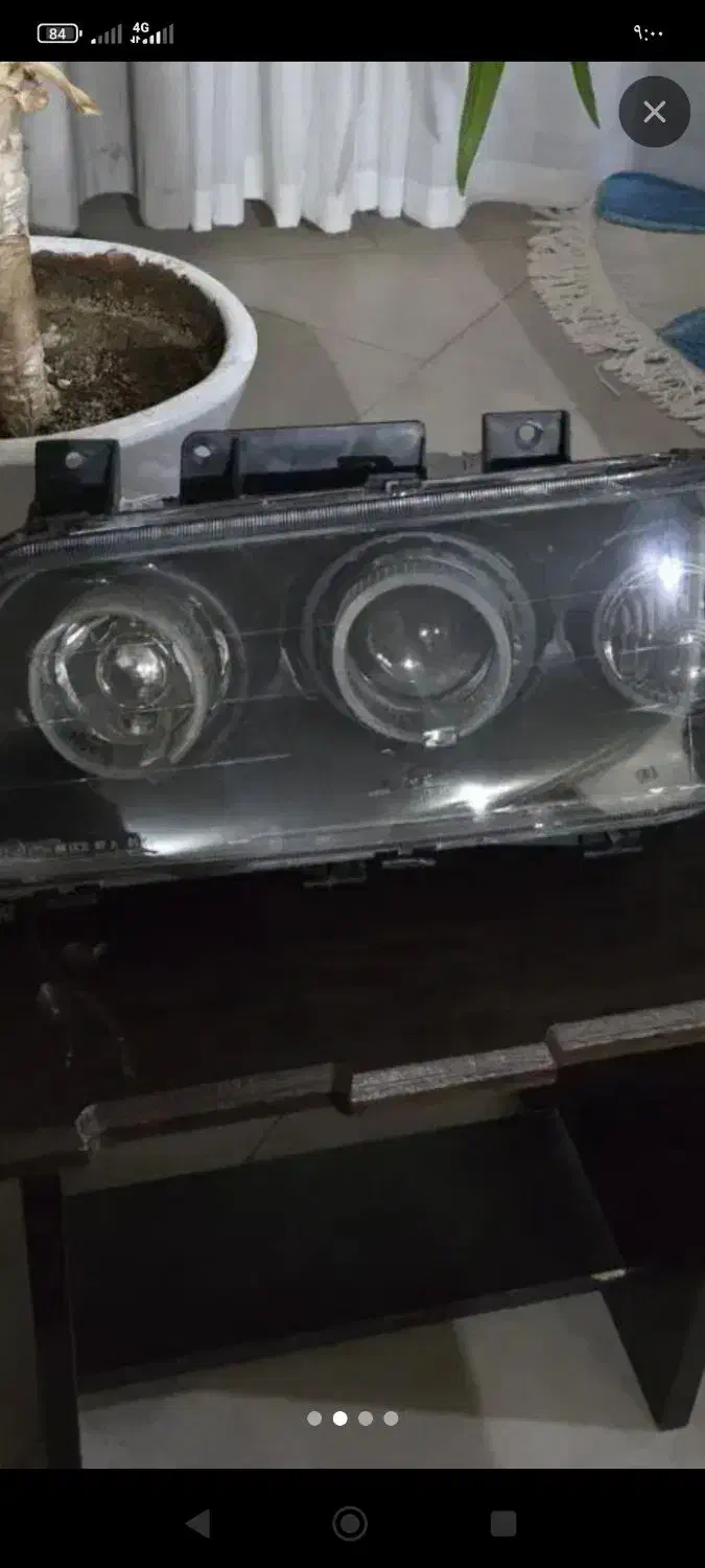 یک جفت چراغ اسپرت دودی پژو|قطعات یدکی و لوازم جانبی|فولادشهر, مسکن مهر فولادشهر|دیوار