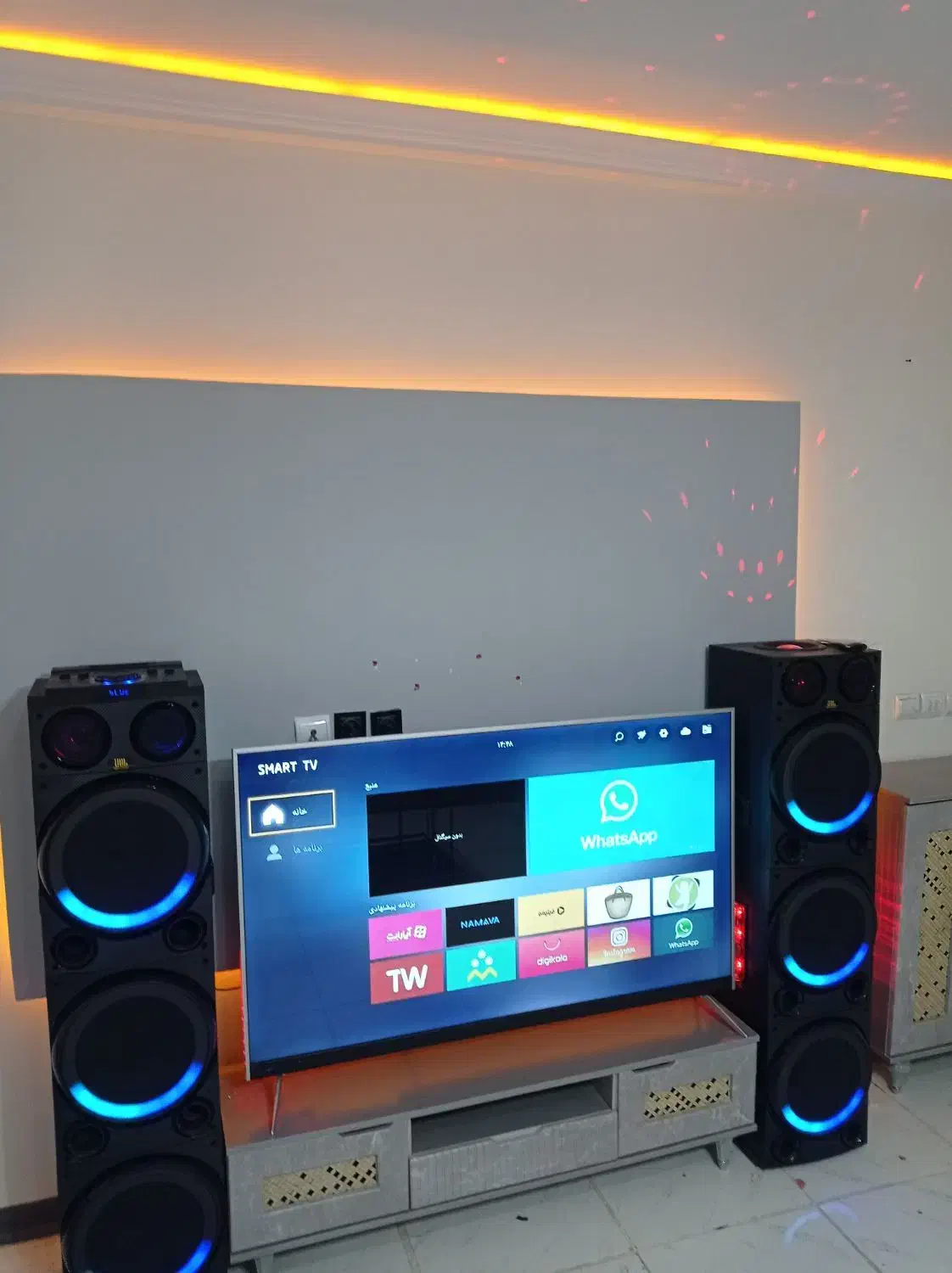 ال ای دی 50اینچ هوشمند فورکی|تلویزیون و پروژکتور|رباط‌کریم, رباط‌کریم|دیوار