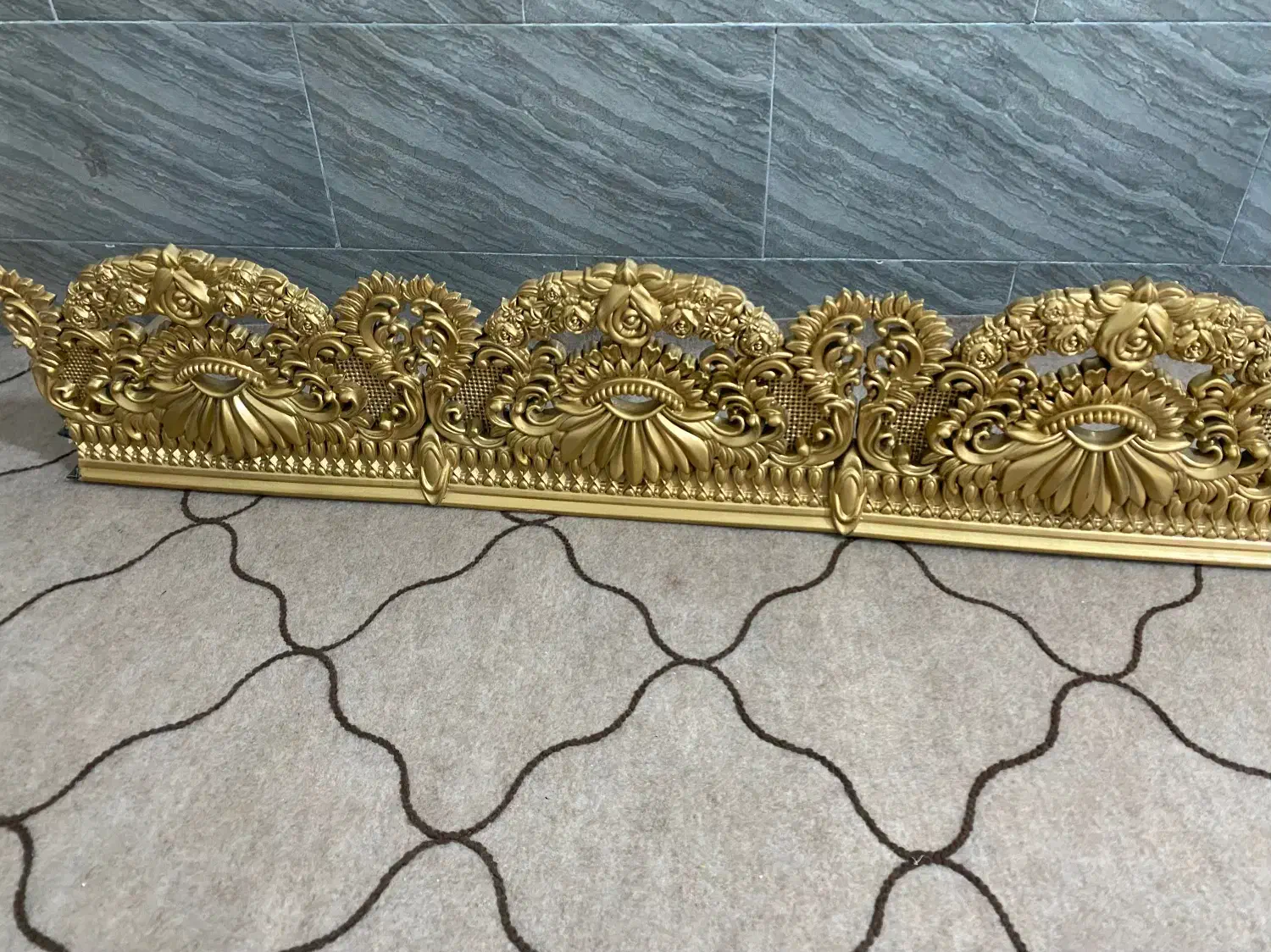 پرده همراه با کتیبه|پرده، رانر، رومیزی|شیراز, ارم|دیوار