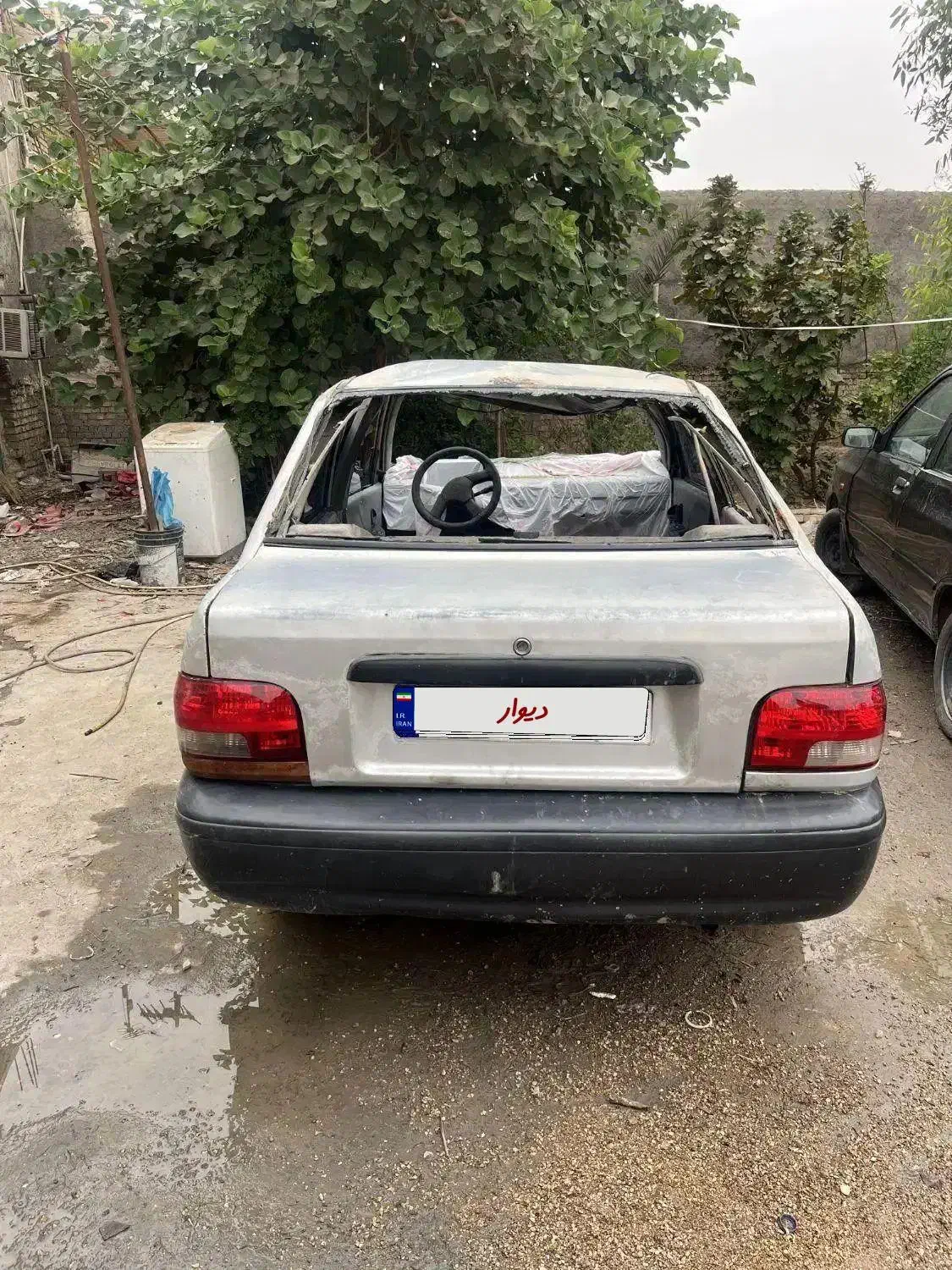 پراید صبا86 تصادفی|خودرو سواری و وانت|کارون, |دیوار