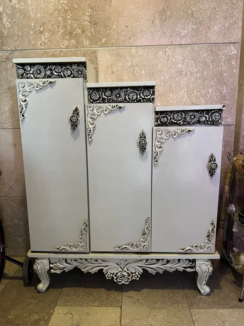 ست ۳ تیکه میز تلویزیون و بوفه و جا کفشی|بوفه، ویترین، کنسول|تهران, افسریه جنوبی|دیوار