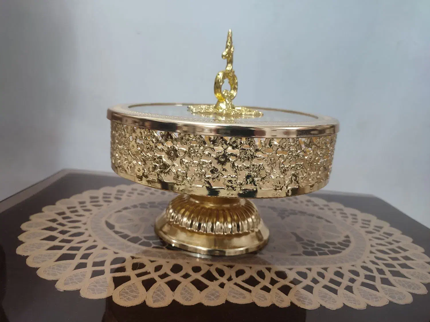 جا شکلاتی طلایی|ظروف سرو و پذیرایی|کرمانشاه, |دیوار