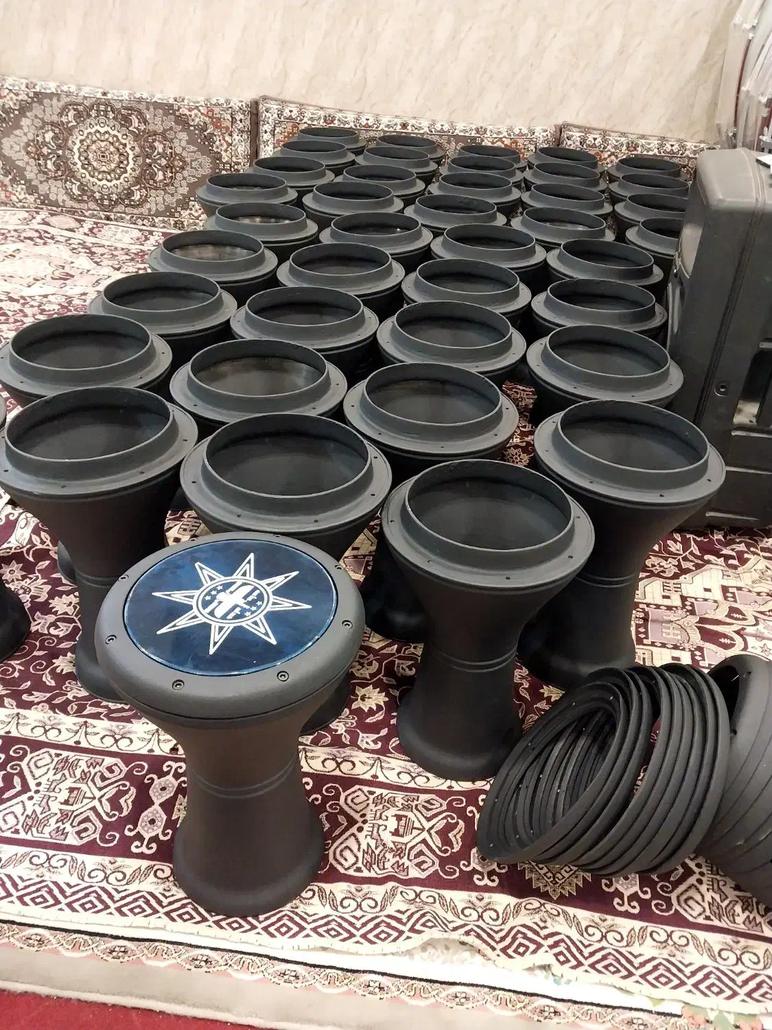 تمپو پژواک ضرب ست داربوکا جیمبی تمبک پایه آموزش|درام و پرکاشن|مشهد, ایثار|دیوار