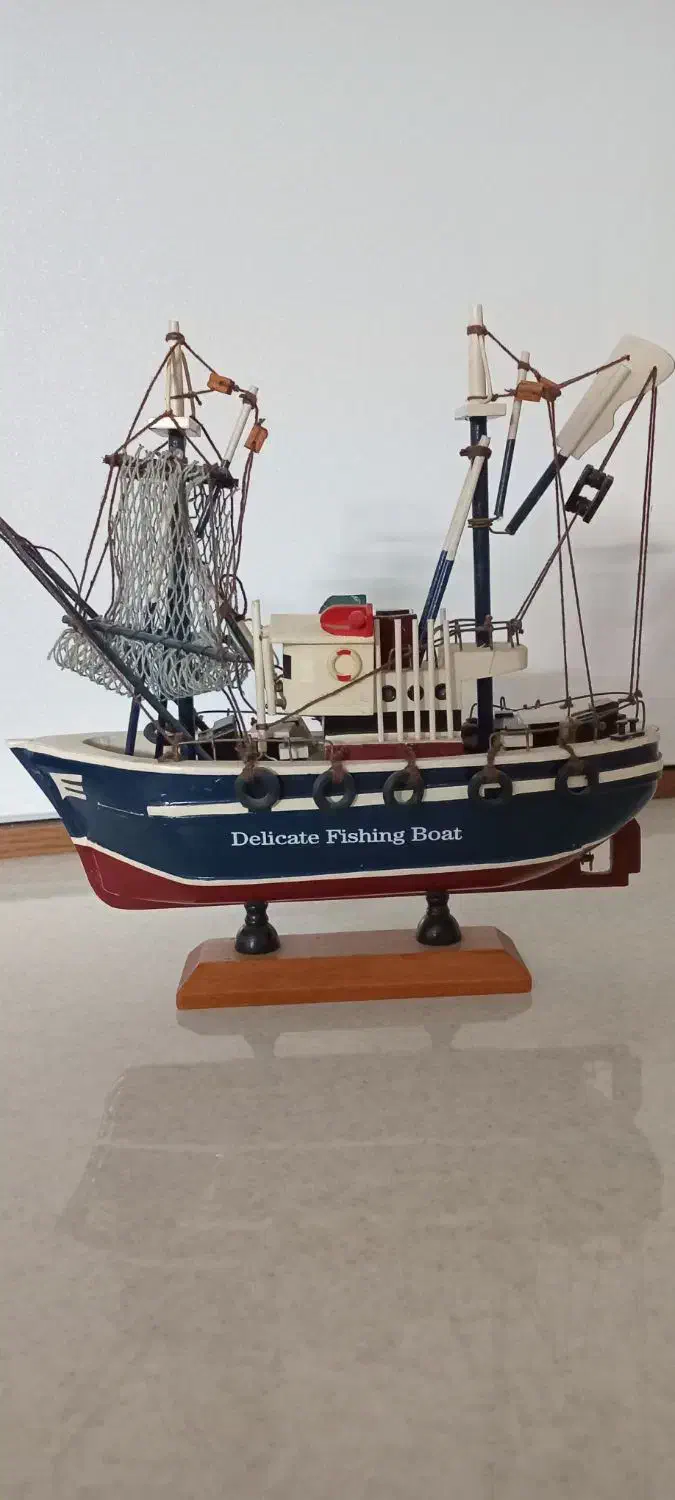 کشتی چوبی دکوری|کلکسیون و سرگرمی|پردیس, فاز ۱|دیوار