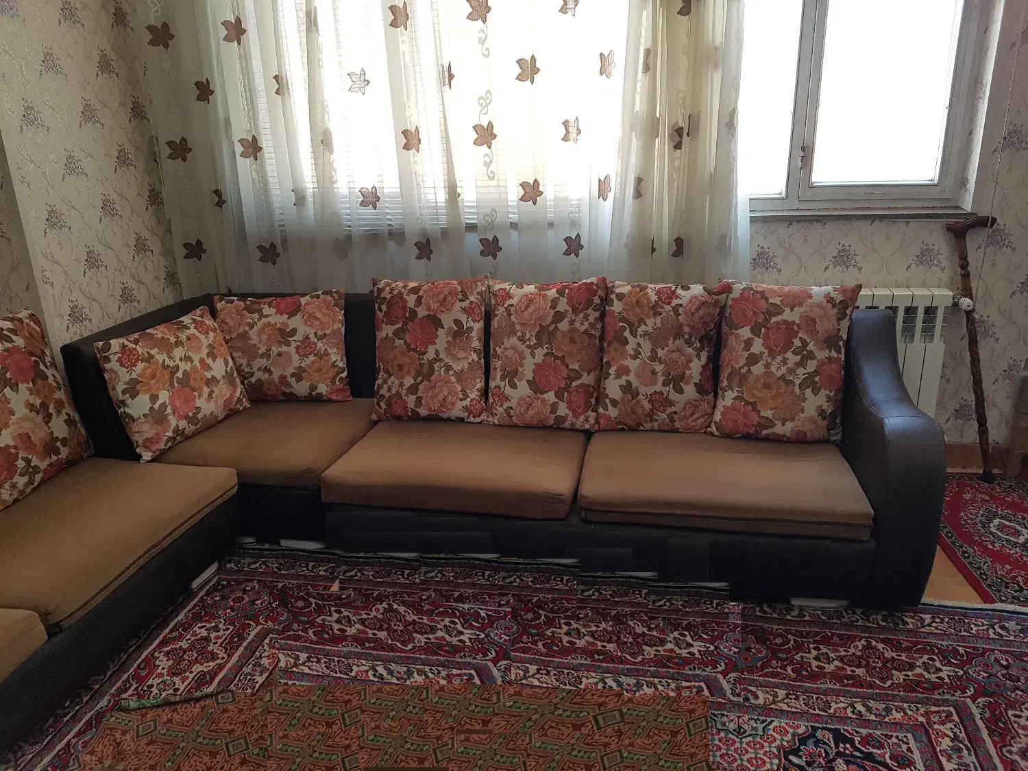 مبل ال 7 نفره سالم|مبلمان خانگی و میز عسلی|همدان, |دیوار