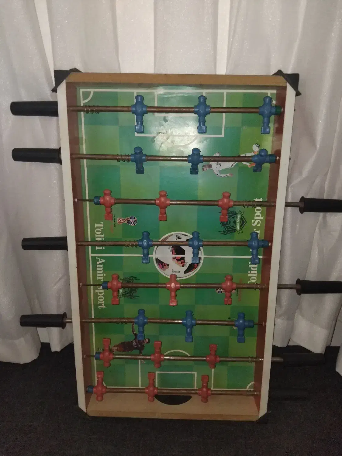 فوتبال دستی همراه یک توپ|اسباب‌‌بازی|قرچک, شهرک گلها|دیوار