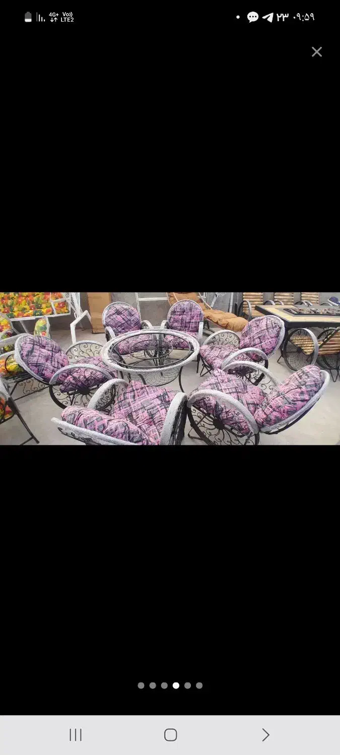 صندلی دلیمان مبل ارس پاف نیمکت|صندلی و نیمکت|کرج, عظیمیه|دیوار