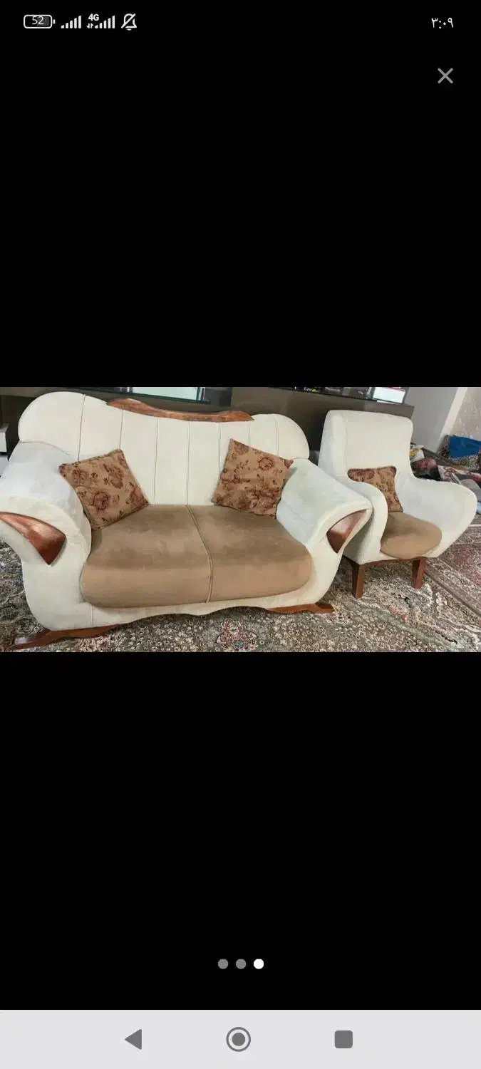 مبل 7نفر|مبلمان خانگی و میز عسلی|مشهد, چهارچشمه|دیوار