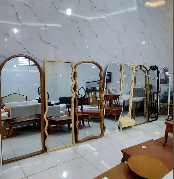 فروش آینه های قدی فریم چوب و فلزی|آینه|سنقر, |دیوار