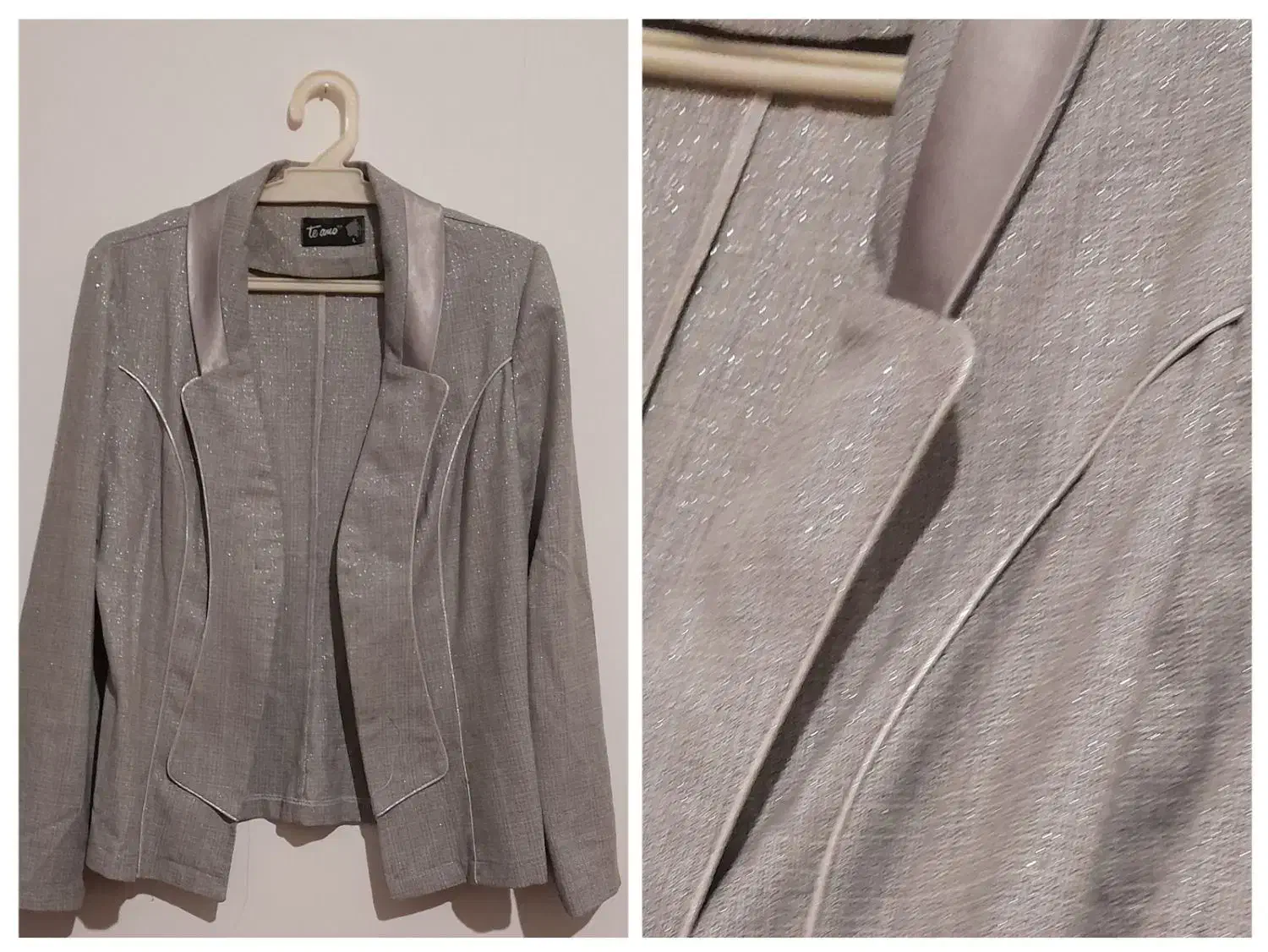 کت نقره ای|لباس|فسا, |دیوار