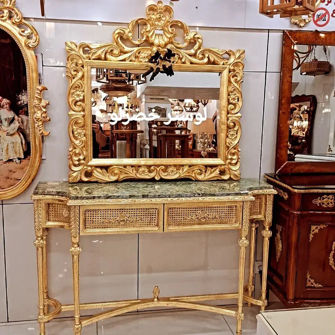 آینه کنسول 10قسطه|بوفه، ویترین، کنسول|خرمآباد, |دیوار