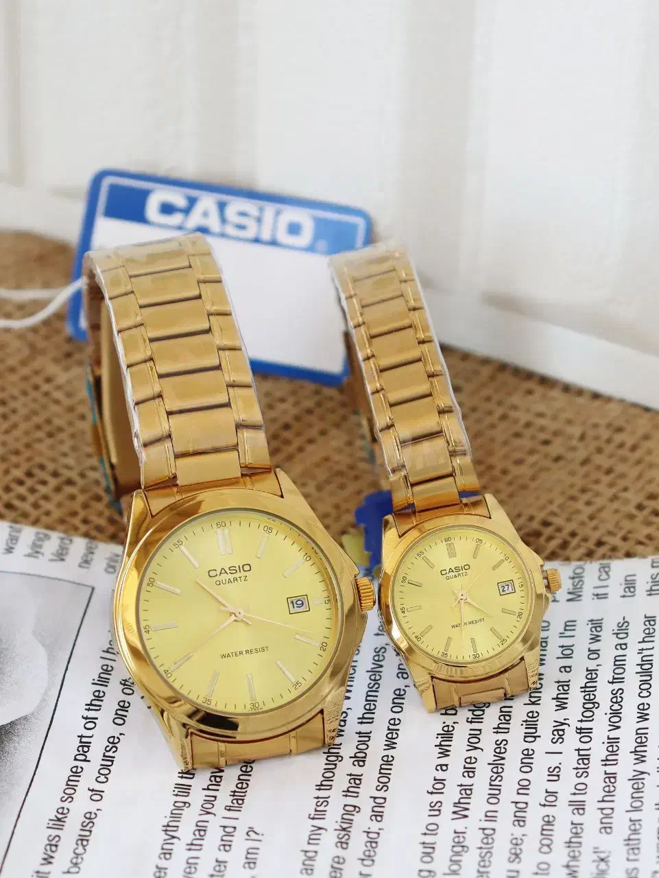 ساعت ست Casio کلاسیک تاریخ دار مجلسی|ساعت|اصفهان, گلزار|دیوار