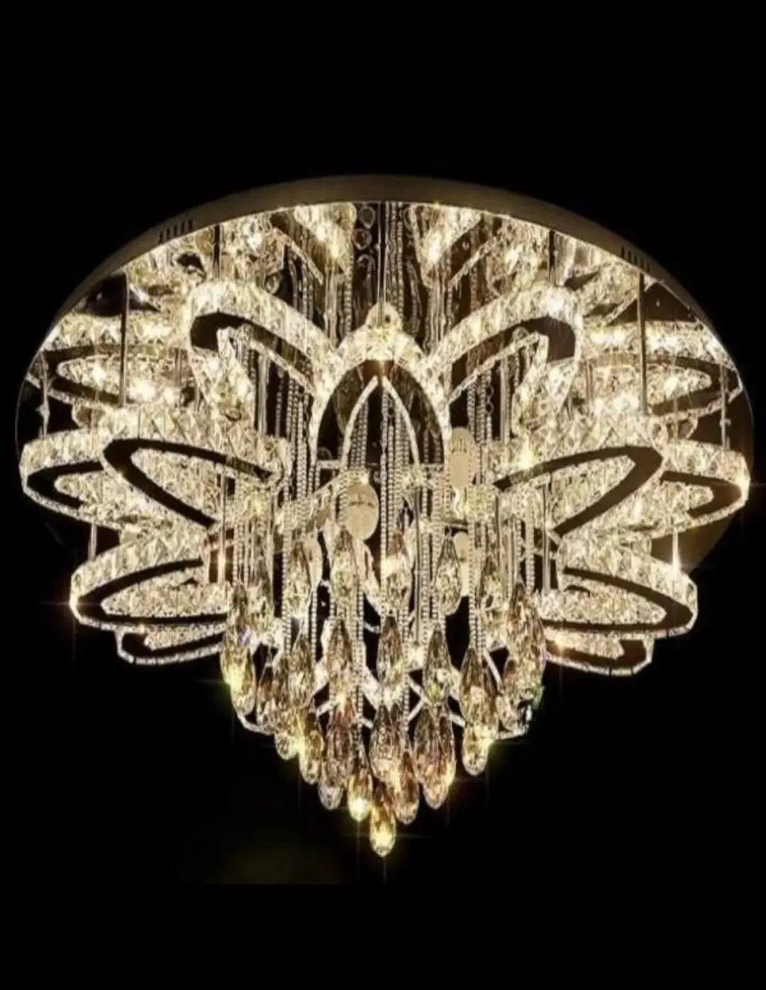 لوستر الماس. کهکشانی سقفی غزل. AC light|لوستر و چراغ آویز|تهران, سنگلج (شاپور)|دیوار