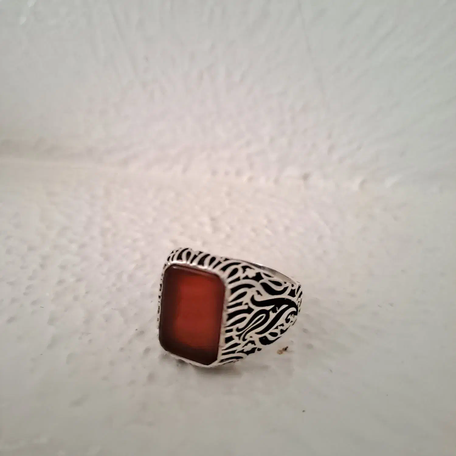 انگشتر نقره ۹۲۵ عیار|جواهرات|شاهین‌شهر, گزبرخوار|دیوار