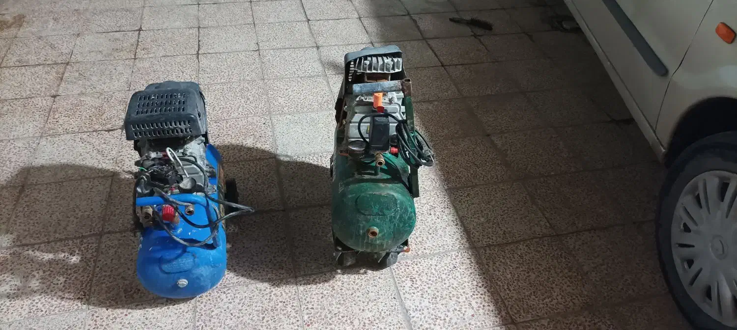 کمپرسور باد 25لیتری|ابزارآلات|خرم‌آباد, |دیوار