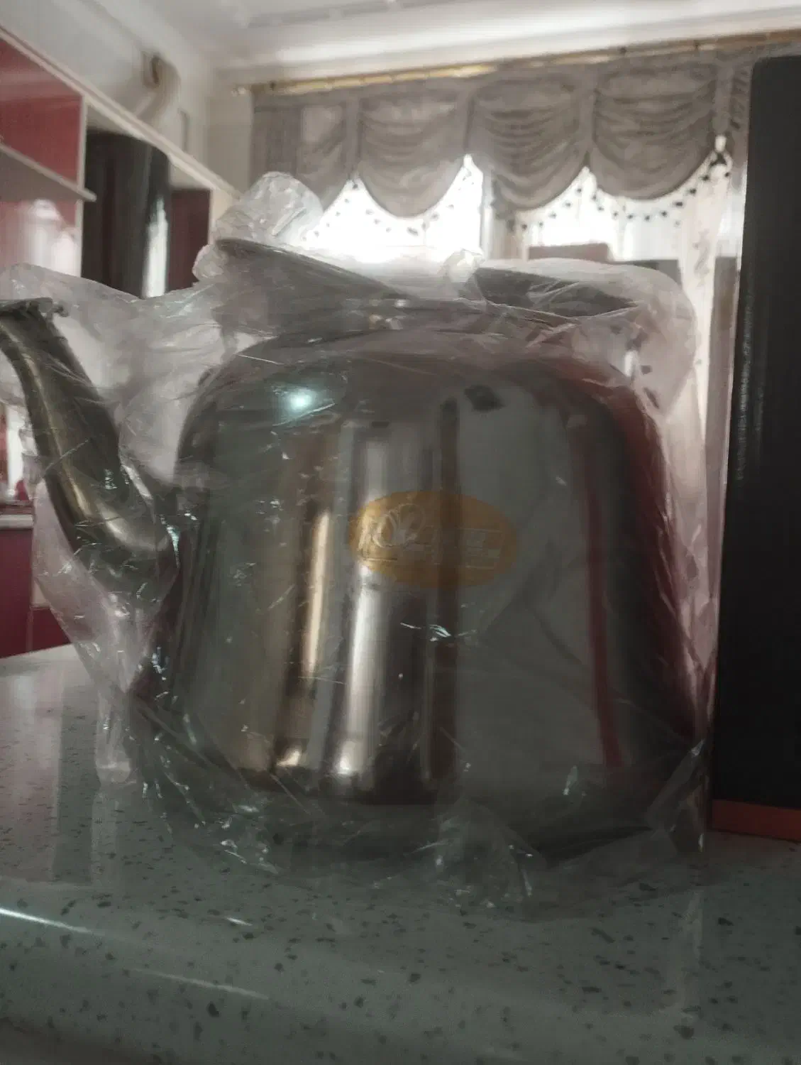 کتری استیل ۳لیتری کاملا نو|قوری، کتری، قهوه‌ساز دستی|حمیدیا, |دیوار