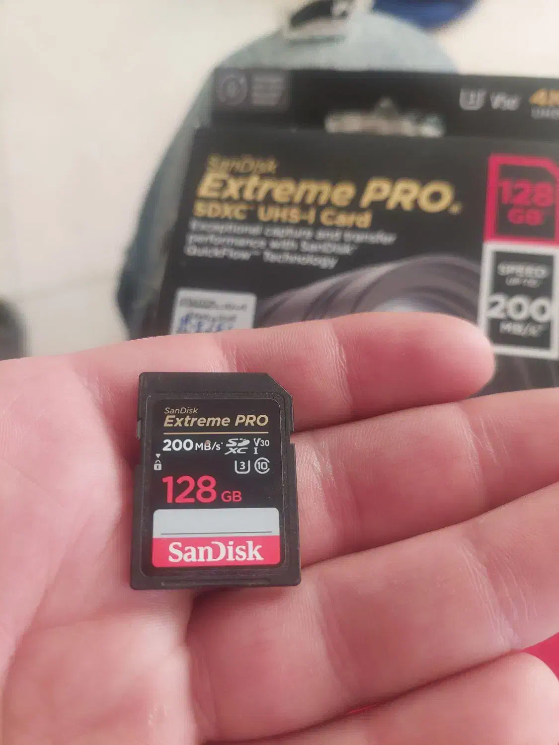 رم 128گیگ sd sandisk|قطعات و لوازم جانبی رایانه|فردیس, منظریه|دیوار