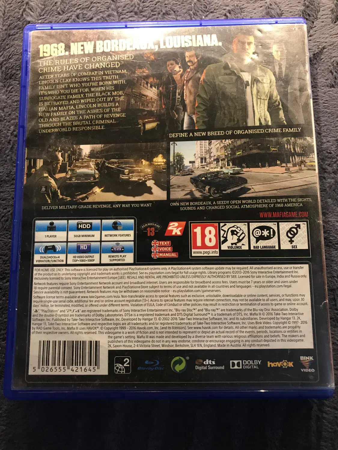 بازی mafia 3|کنسول، بازی ویدئویی و آنلاین|بم, |دیوار