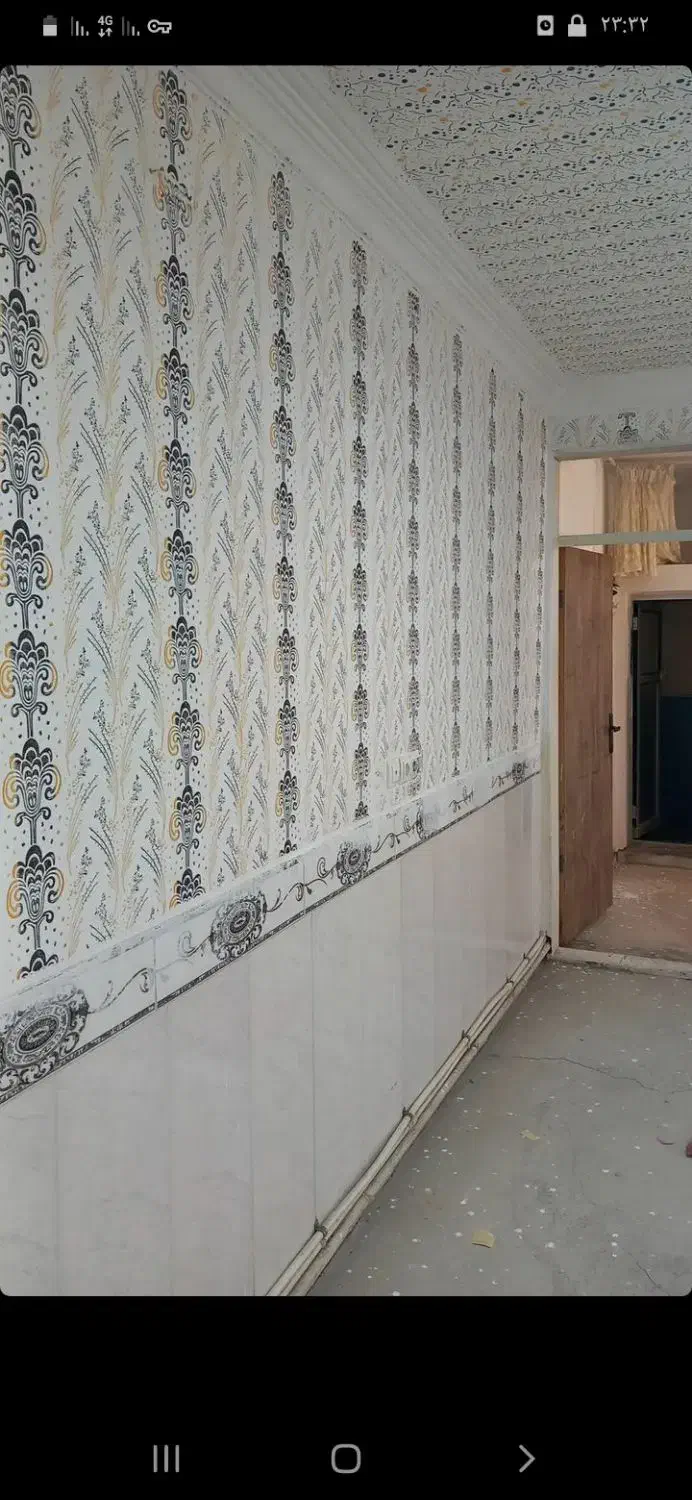 نقاشی ساختمان طرح کاغذدیواری بانه|خدمات پیشه و مهارت|بانه, |دیوار