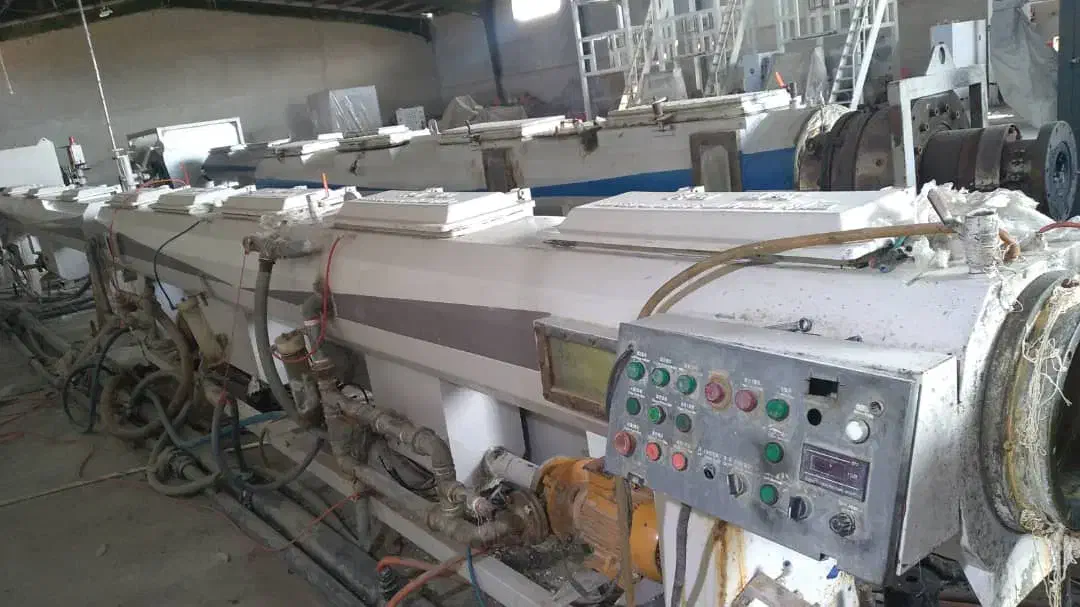 دستگاه خط تولیدچینی لوله پلی اتیلن سایز۶۳الی ۲۵۰|ماشین‌آلات صنعتی|اصفهان, جلالیه|دیوار