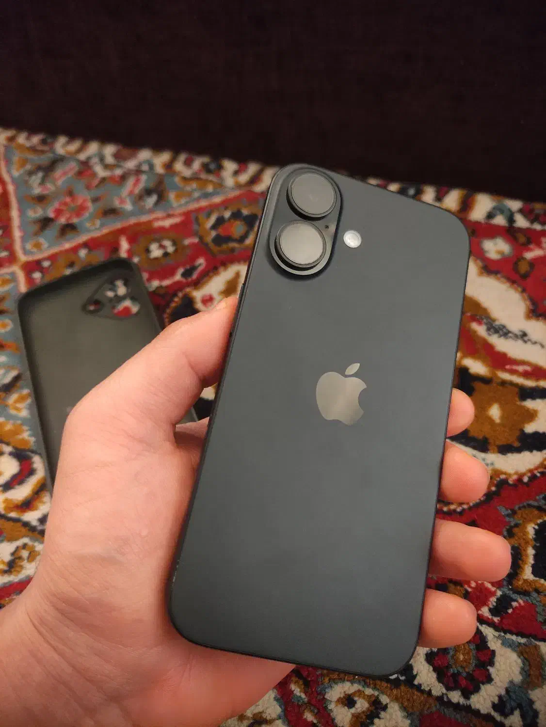 ایفون ۱۶ نرمال مشکی|موبایل|اهواز, شهرک برق|دیوار