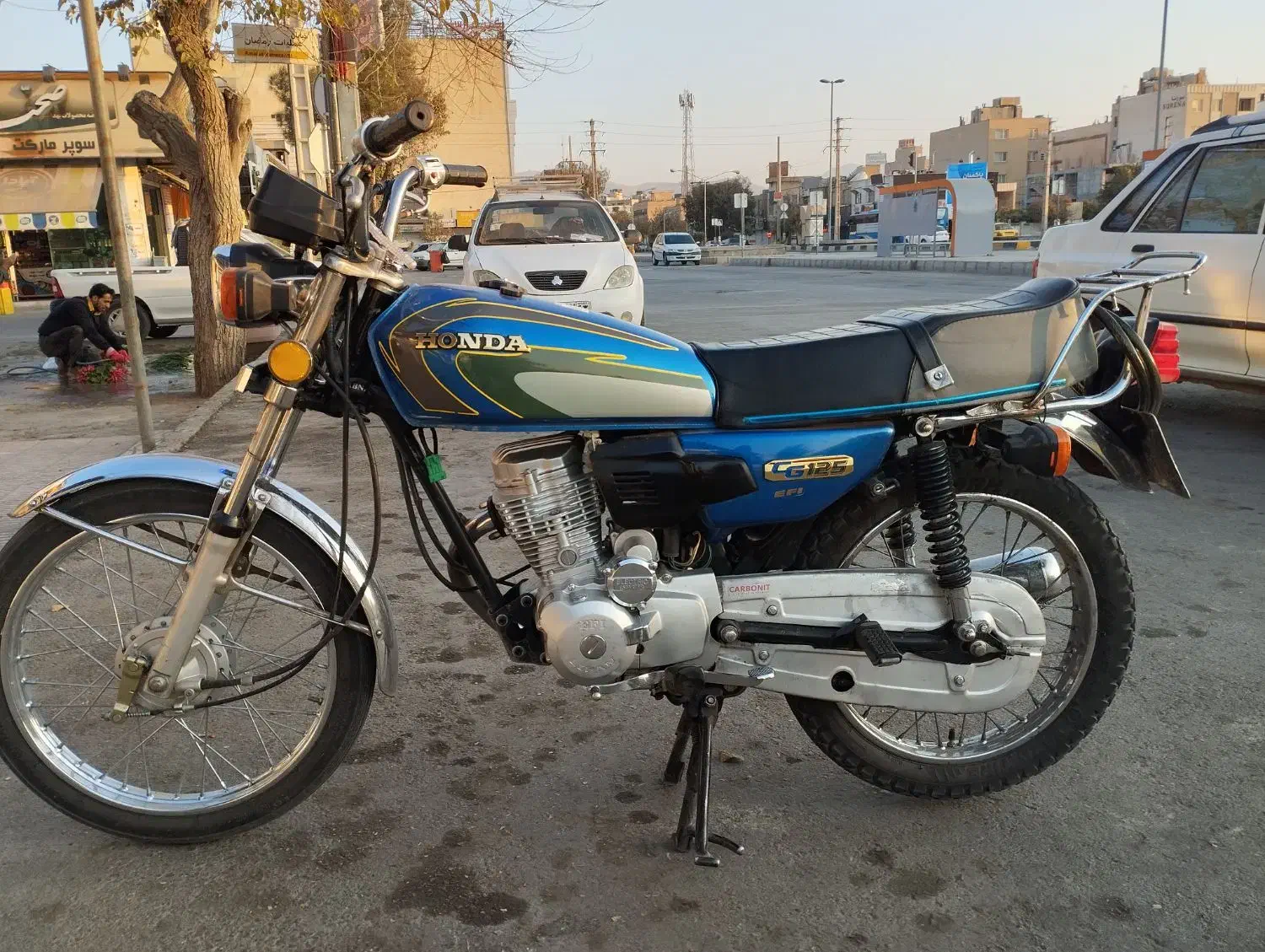 متور 125استارتی مدل 97|موتورسیکلت|شیراز, شهرک نیایش|دیوار