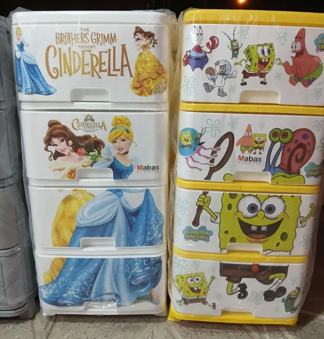 فایل دراور بزرگ ۴طبقه ساده وعروسکی(انواع)|جاکفشی، کمد، دراور|بیرجند, |دیوار