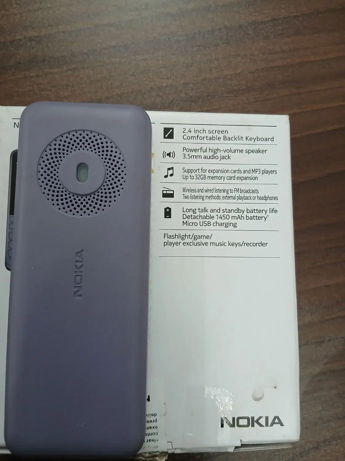 Nokia۱۳۰G4ح داخلی 32GBص 2.4اینچ دوسیم کارته رم خور|موبایل|هشتگرد, فاز ۱ مهستان|دیوار