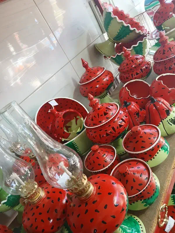 سرویس شب یلدایی سفال و سرامیک|صنایع دستی و سایر لوازم تزئینی|اردبیل, |دیوار