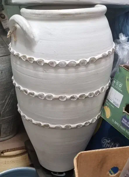 گلدان سفالی پتینه|صنایع دستی و سایر لوازم تزئینی|قم, بکایی|دیوار