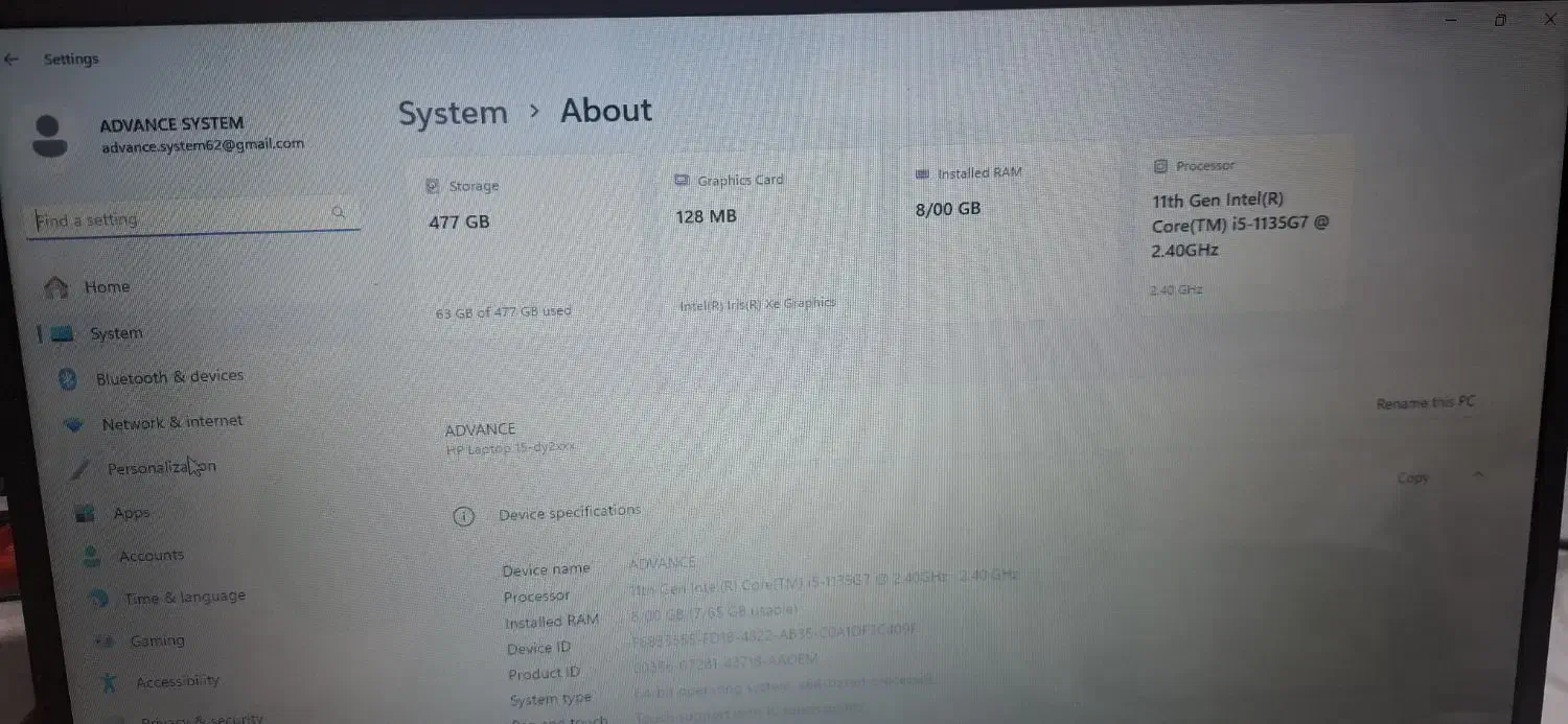 لپ تاپ HP|رایانه همراه|تهران, خزانه|دیوار