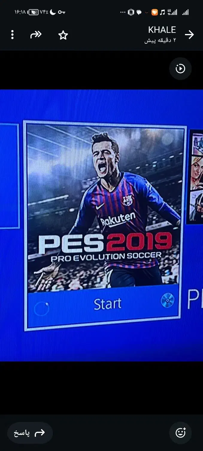 سیدی PES2019|کنسول، بازی ویدئویی و آنلاین|کرج, عظیمیه|دیوار